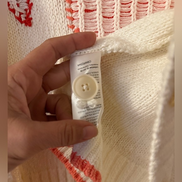 Anthropologie Maeve Heart Cardigan Sweater - Picture 8 of 8